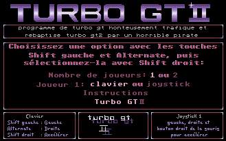 Pantallazo de Turbo GT II para Atari ST
