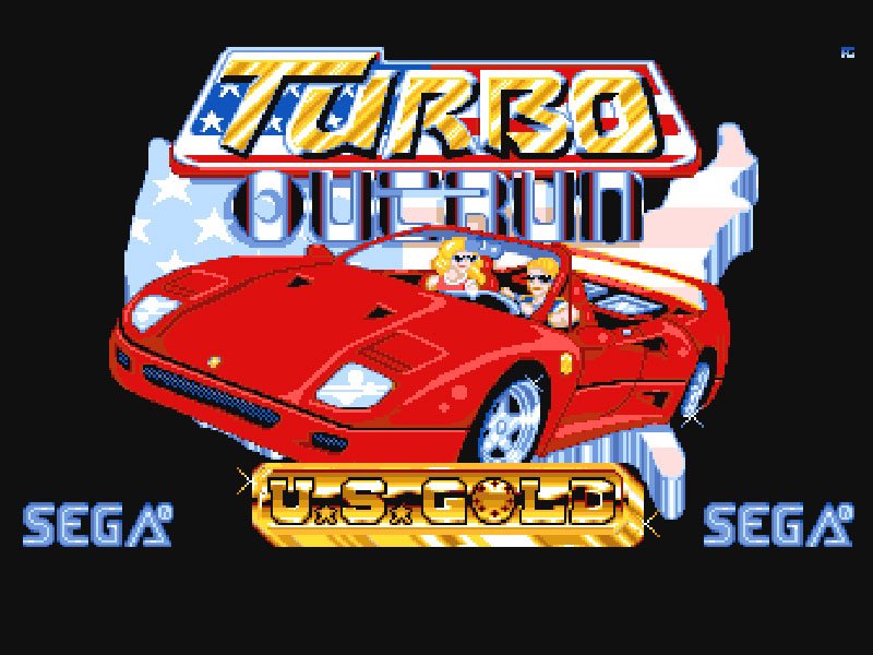 Pantallazo de Turbo Out Run para Amiga