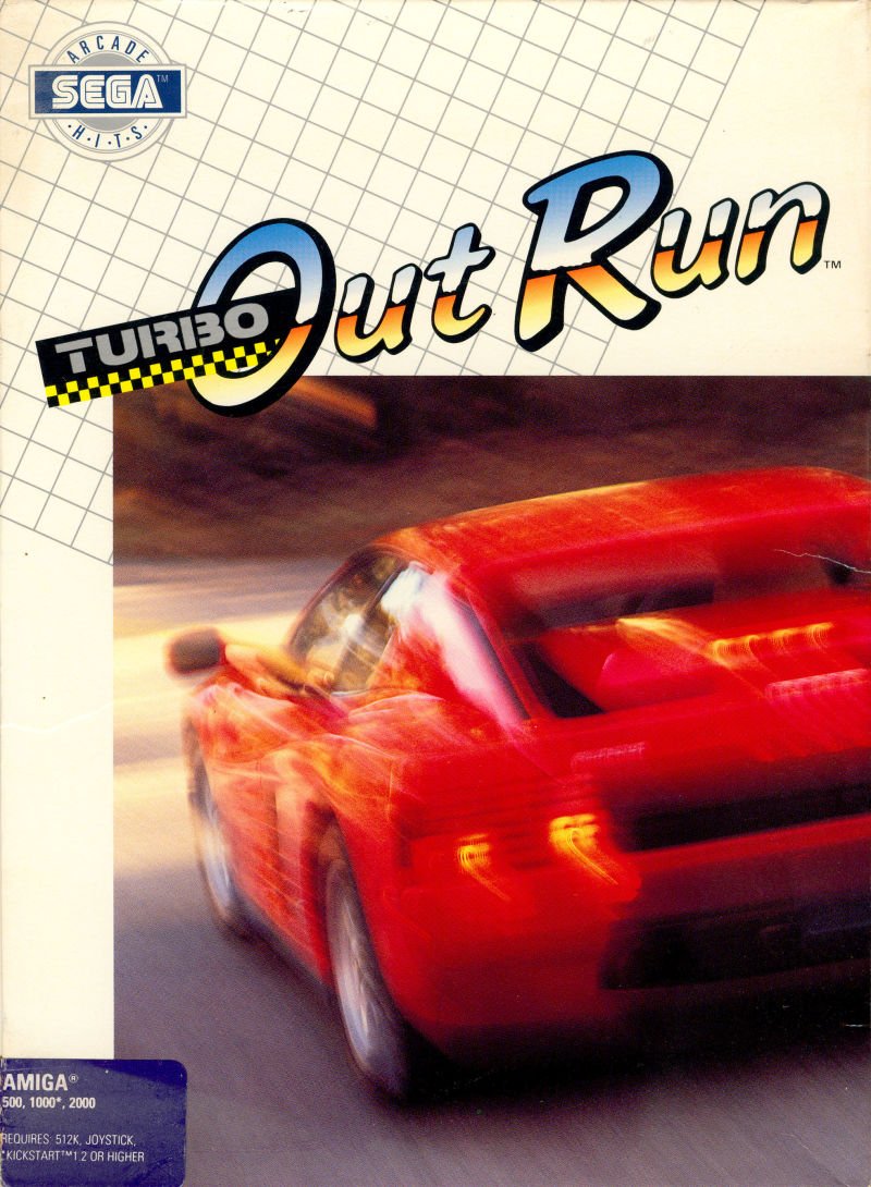 Caratula de Turbo Out Run para Amiga