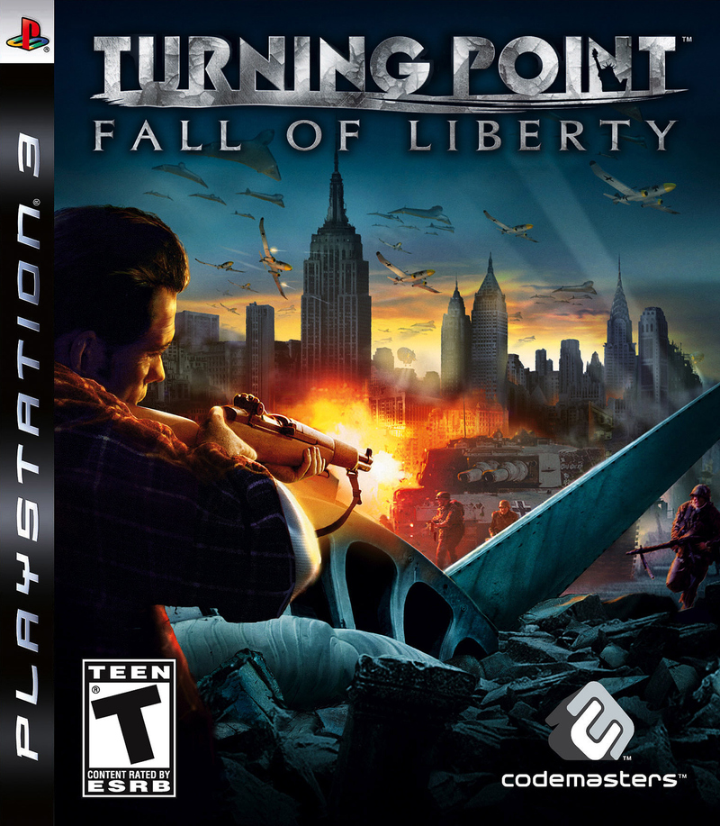 Caratula de Turning Point: Fall of Liberty para PlayStation 3