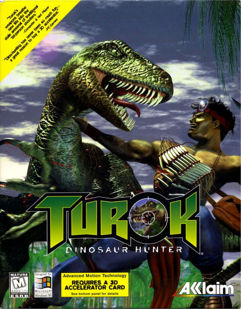 Caratula de Turok: Dinosaur Hunter para PC