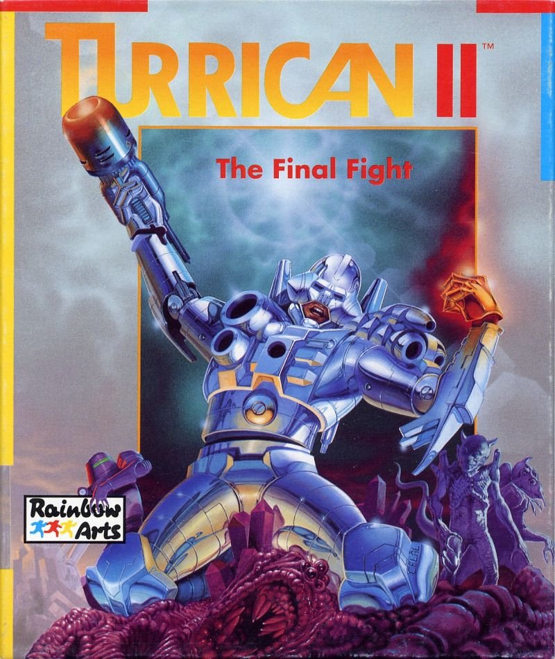 Caratula de Turrican II: The Final Fight para Amiga