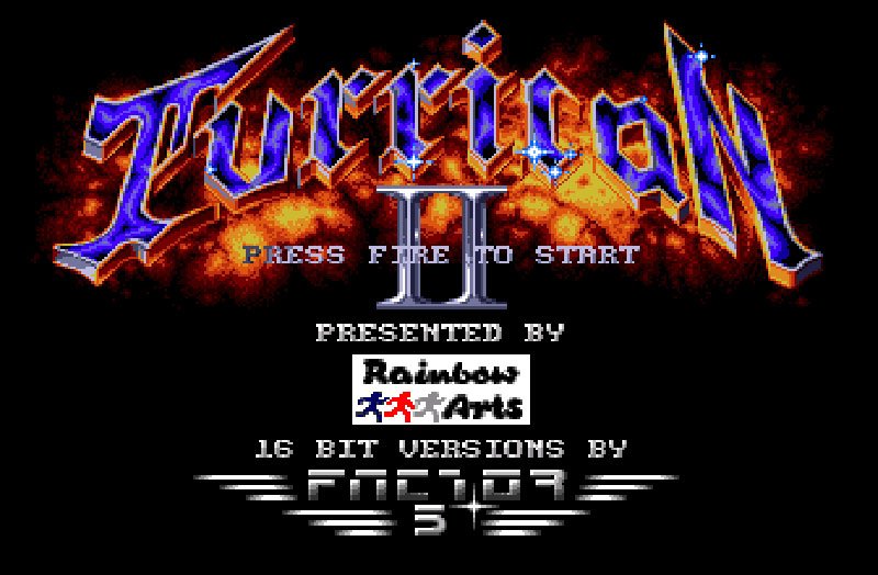 Pantallazo de Turrican II: The Final Fight para Amiga