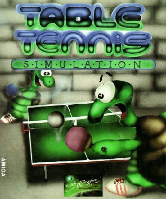Caratula de Turtle Table Tennis Simulation para Amiga