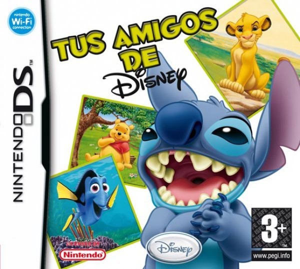 Caratula de Tus Amigos de Disney para Nintendo DS