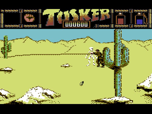 Pantallazo de Tusker para Commodore 64