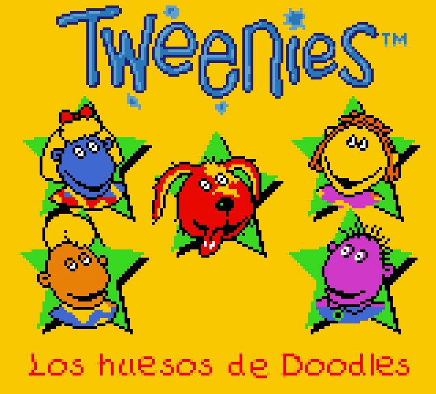 Pantallazo de Tweenies - Doodles' Bones para Game Boy Color