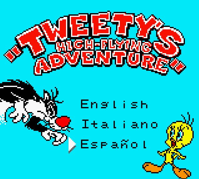 Pantallazo de Tweety's Highflying Adventures para Game Boy Color