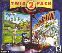 Caratula de Twin 2 Pack: Golf Resort Tycoon/Ski Resort Tycoon para PC