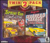 Caratula de Twin 2 Pack: Sprint Car Racing/Gearhead Garage: The Virtual Mechanic para PC