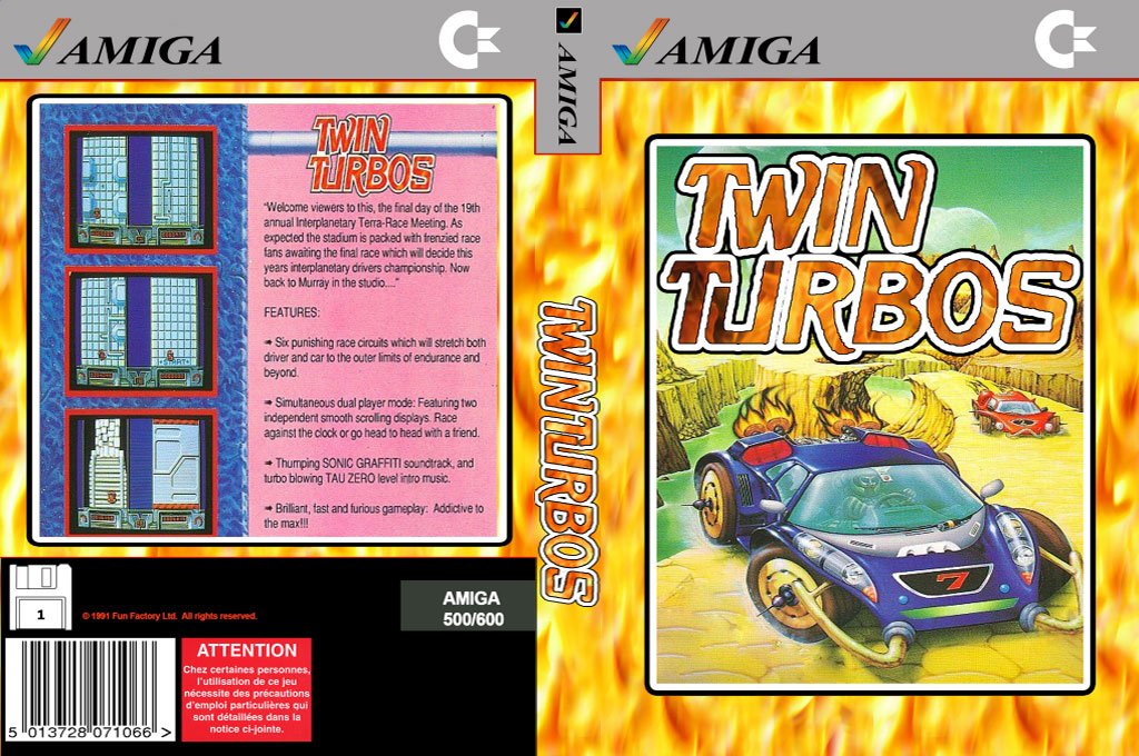 Caratula de Twin Turbos para Amiga