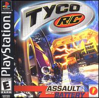 Caratula de Tyco R/C Assault with a Battery para PlayStation