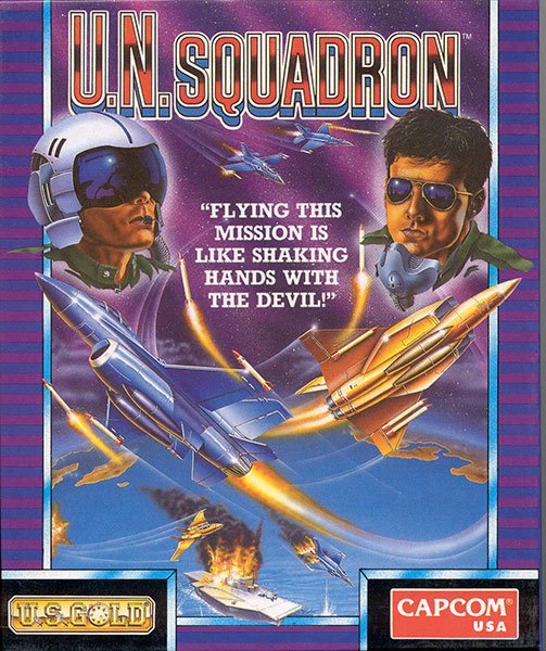 Caratula de U.N. Squadron para Atari ST