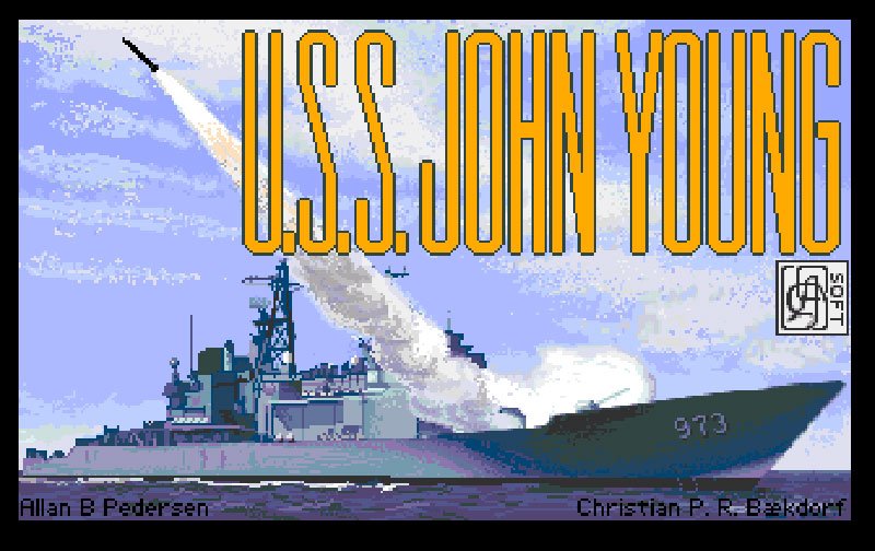 Pantallazo de U.S.S. John Young: A Naval Warship Simulation para Amiga