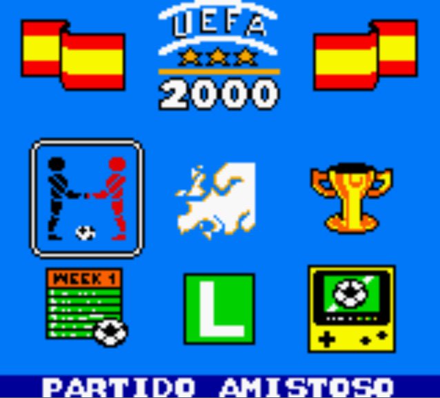 Pantallazo de UEFA 2000 para Game Boy Color