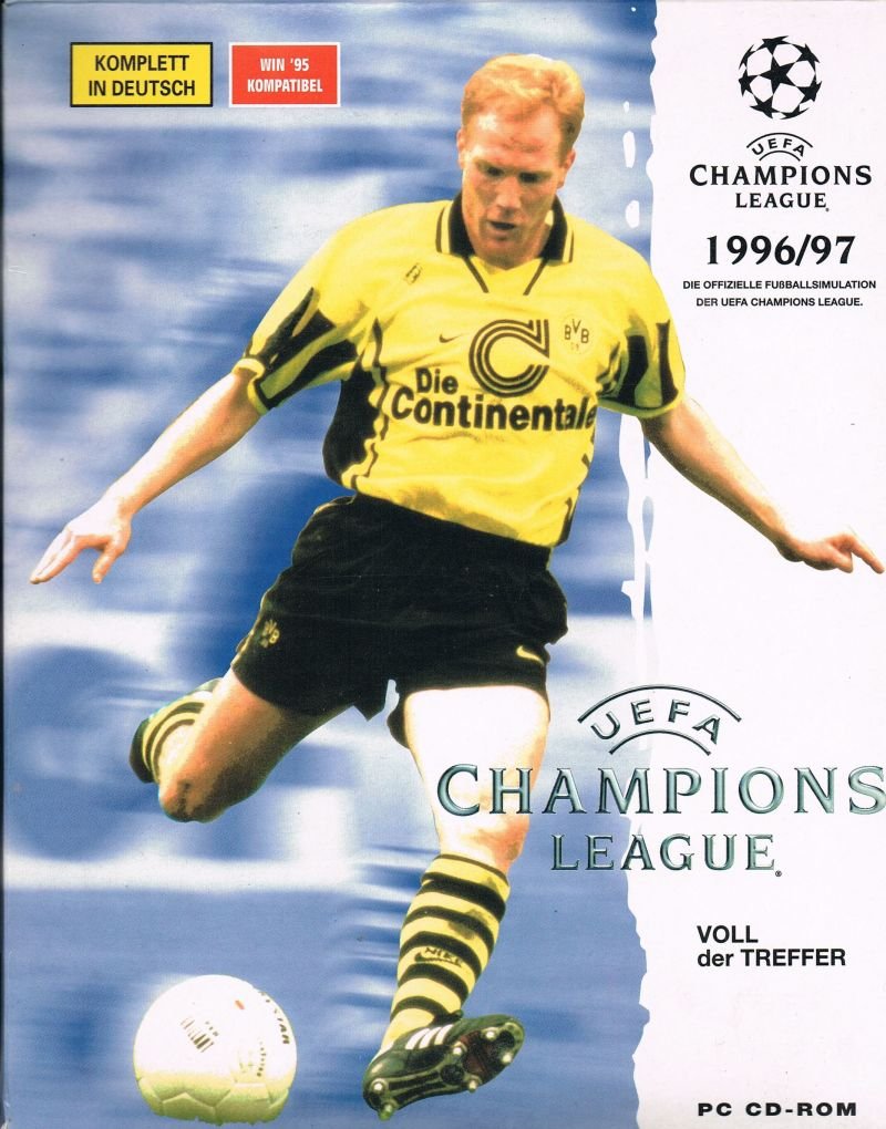 Caratula de UEFA Champions League 1996/97 para PC