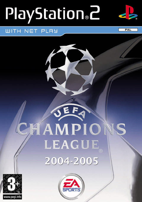 Caratula de UEFA Champions League 2004-2005 para PlayStation 2
