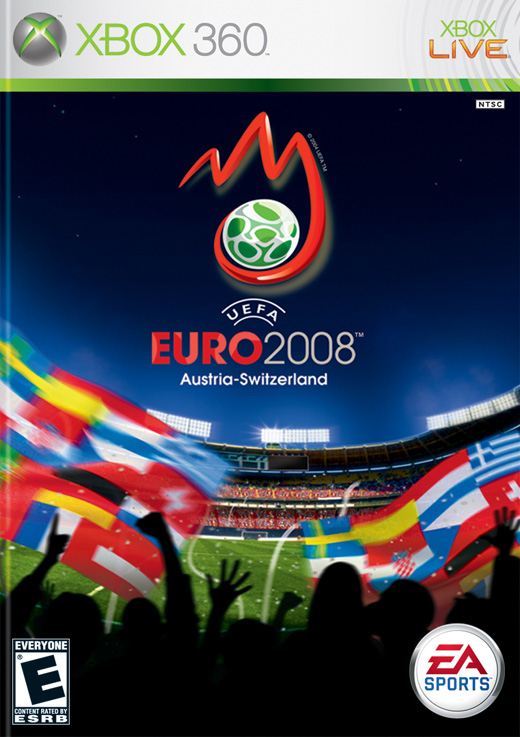 Caratula de UEFA EURO 2008 para Xbox 360