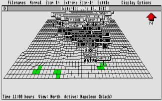 Pantallazo de UMS I: The Universal Military Simulator para Atari ST