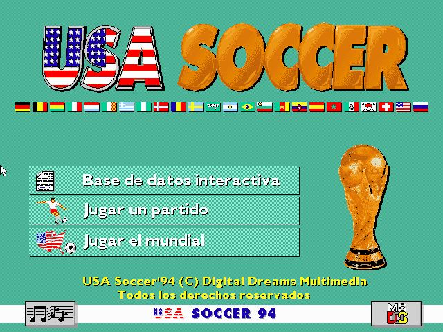 Pantallazo de USA Soccer 94 para PC