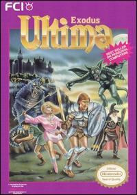 Caratula de Ultima: Exodus para Nintendo (NES)