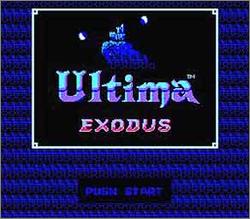 Pantallazo de Ultima: Exodus para Nintendo (NES)