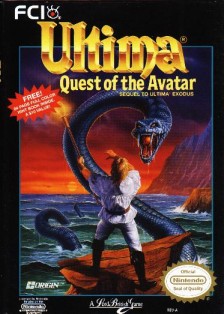 Caratula de Ultima: Quest of the Avatar para Nintendo (NES)
