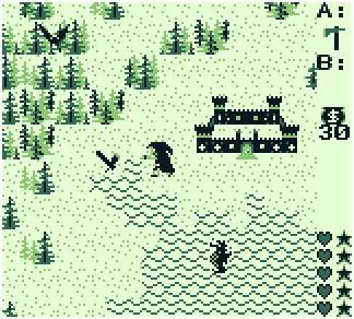 Pantallazo de Ultima: Runes of Virtue II para Game Boy