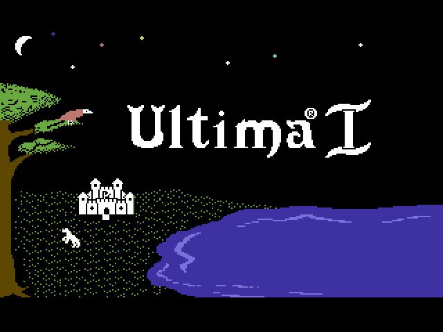 Pantallazo de Ultima I: The First Age of Darkness para Commodore 64