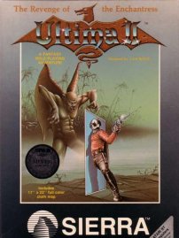 Caratula de Ultima II: Revenge of the Enchantress para Atari ST