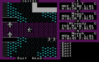 Pantallazo de Ultima III: Exodus para PC