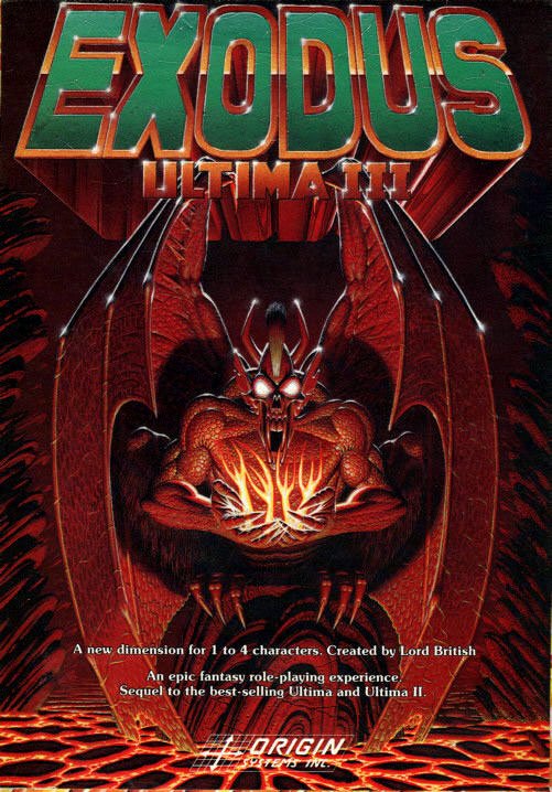 Caratula de Ultima III: Exodus para PC