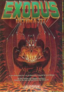 Caratula de Ultima III Exodus para Atari ST