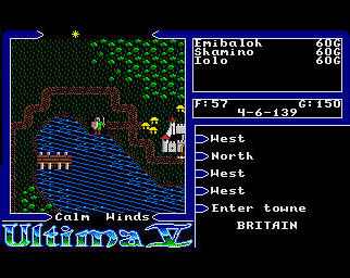Pantallazo de Ultima V: Warriors Of Destiny para Amiga