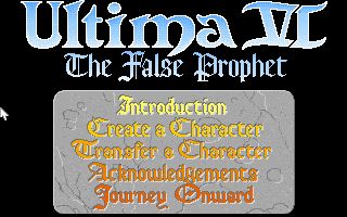 Pantallazo de Ultima VI: The False Prophet para PC