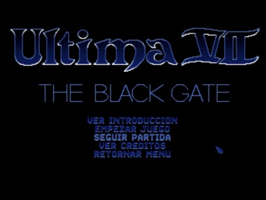 Pantallazo de Ultima VII: The Black Gate para PC