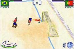 Pantallazo de Ultimate Beach Soccer para Game Boy Advance