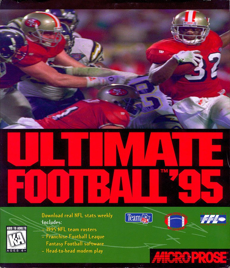 Caratula de Ultimate Football '95 para PC