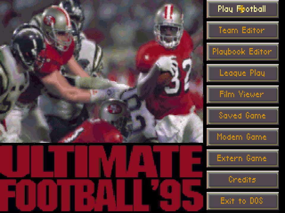 Pantallazo de Ultimate Football '95 para PC