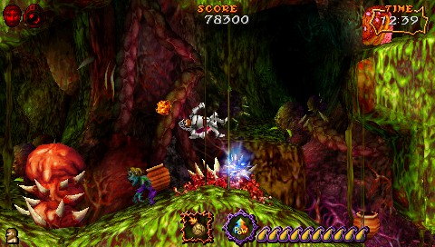 Pantallazo de Ultimate Ghosts n' Goblins para PSP