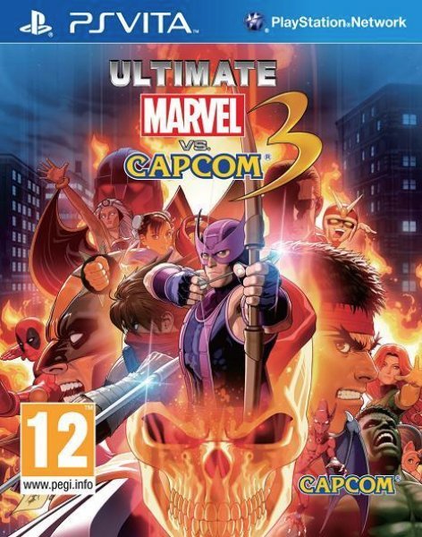 Caratula de Ultimate Marvel Vs Capcom 3 para PS Vita
