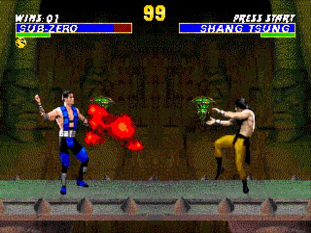 Pantallazo de Ultimate Mortal Kombat 3 para Sega Megadrive