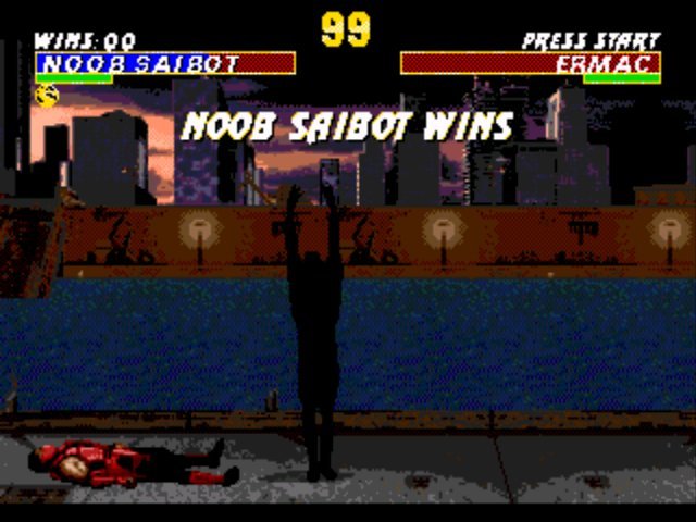Pantallazo de Ultimate Mortal Kombat 3 para Sega Megadrive