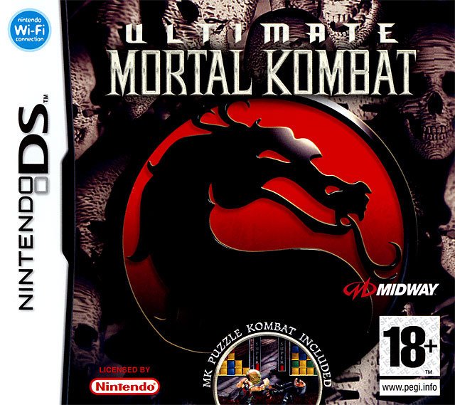 Caratula de Ultimate Mortal Kombat para Nintendo DS