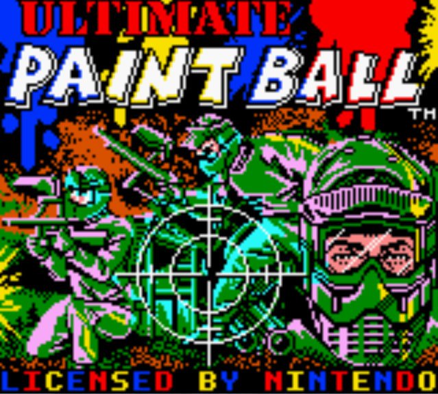 Pantallazo de Ultimate Paintball para Game Boy Color