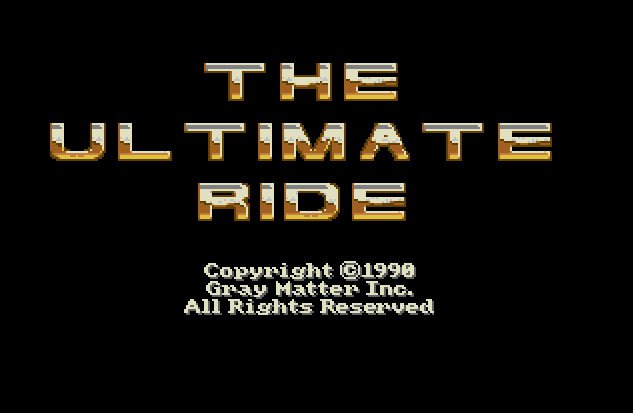 Pantallazo de Ultimate Ride, The para Atari ST