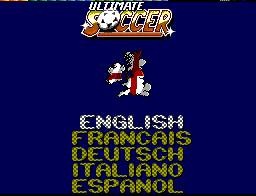 Pantallazo de Ultimate Soccer para Sega Master System