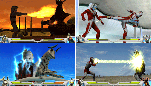 Pantallazo de Ultraman Fighting Evolution 0 (Japonés) para PSP