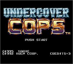 Pantallazo de Undercover Cops (Japonés) para Super Nintendo