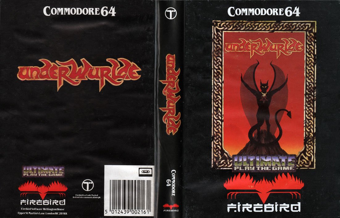 Caratula de Underwurlde para Commodore 64